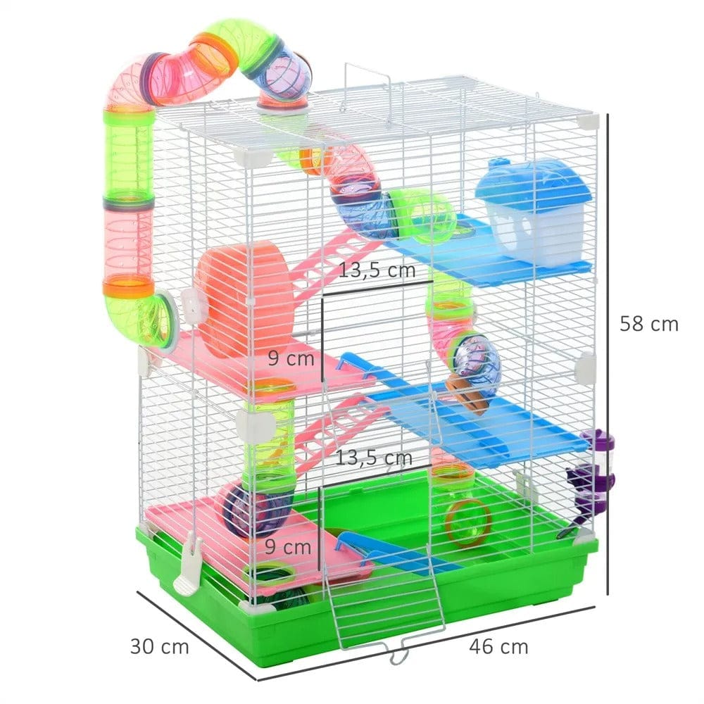 Cage Hamster avec Tunnel